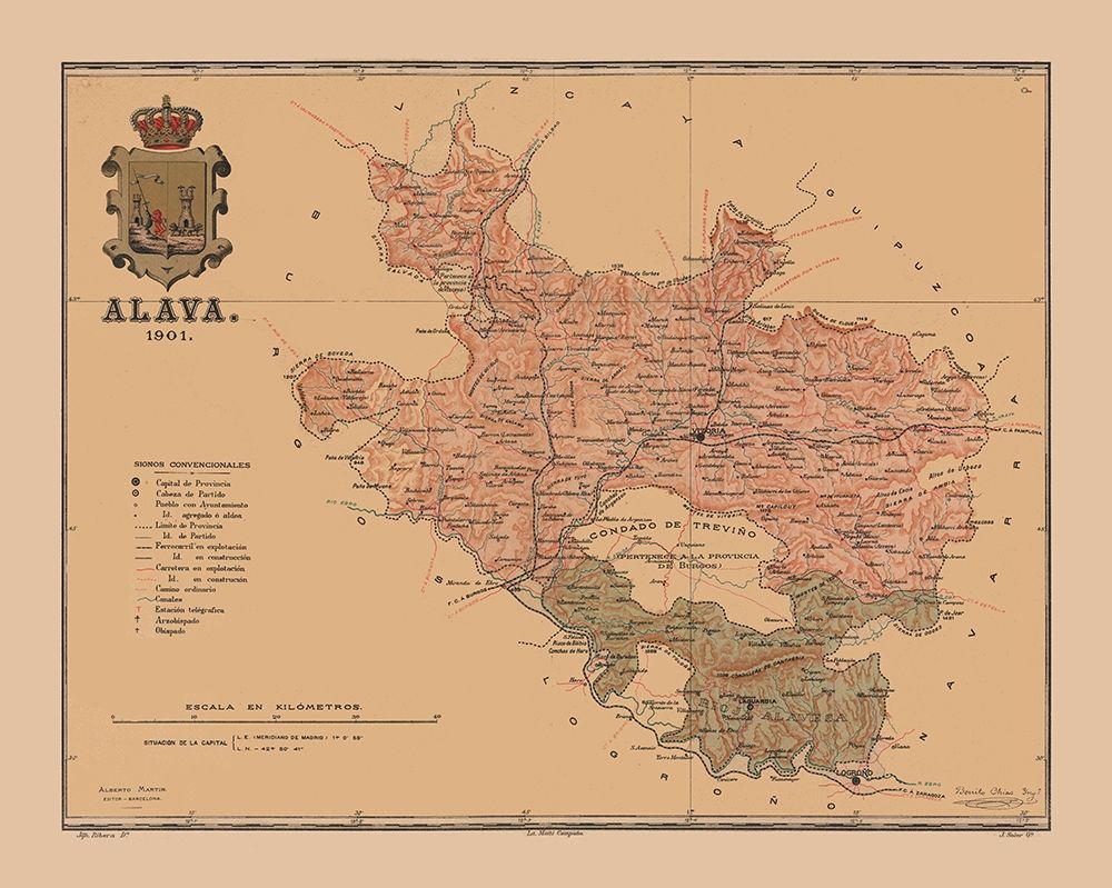 Alava Spain 1901 - Martine 1904