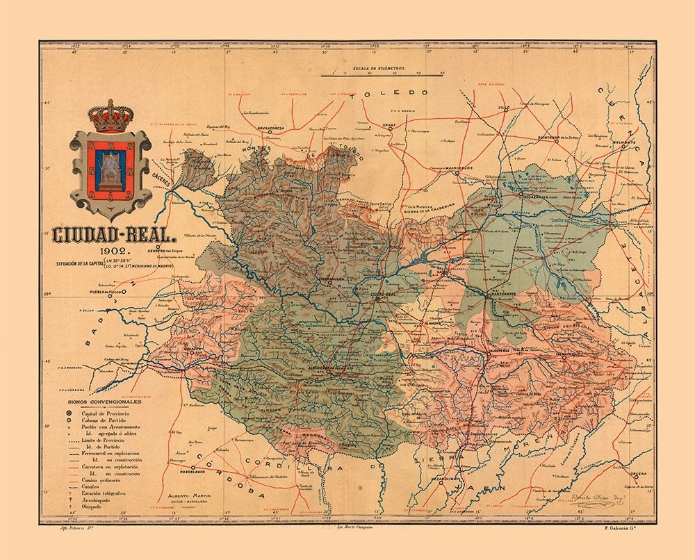 Ciudad Real Spain 1902 - Martine 1904