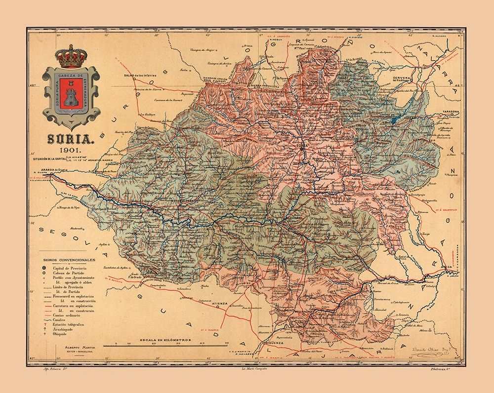Soria Spain 1901 - Martine 1904