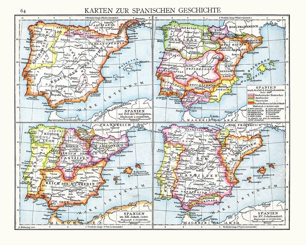 History Spain - Droysen 1886