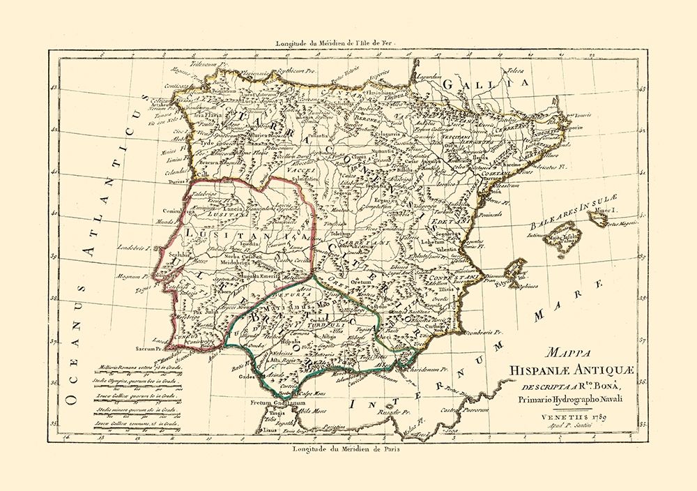 Spain Ancient - Santini 1794