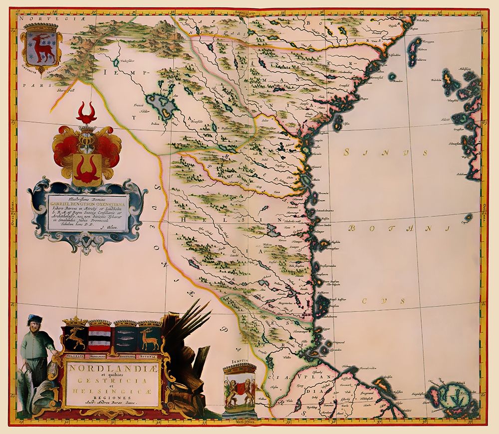 Sweden - Blaeu 1662