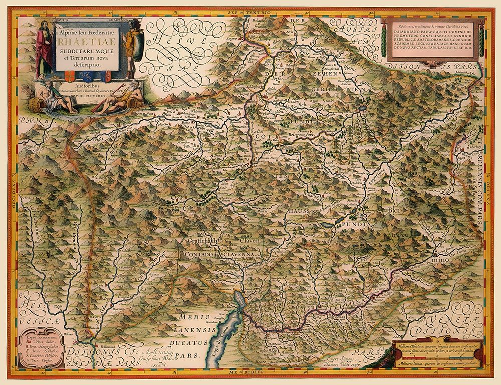 Switzerland - Jansson 1633