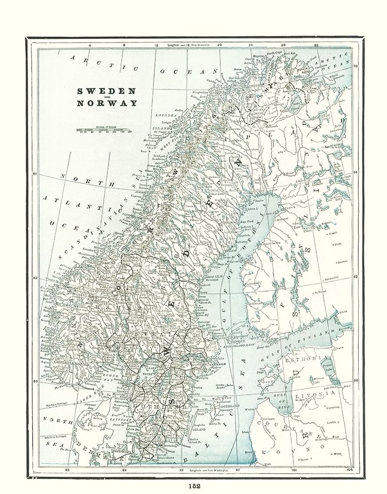 Sweden Norway - Rathbun 1893