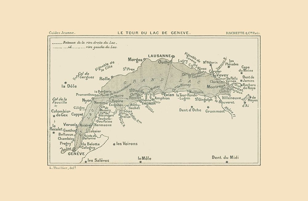 Geneva Lake Tour Switzerland - Swiss Guide 1917