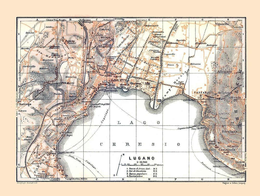 Lugano Switzerland - Bertarelli 1914