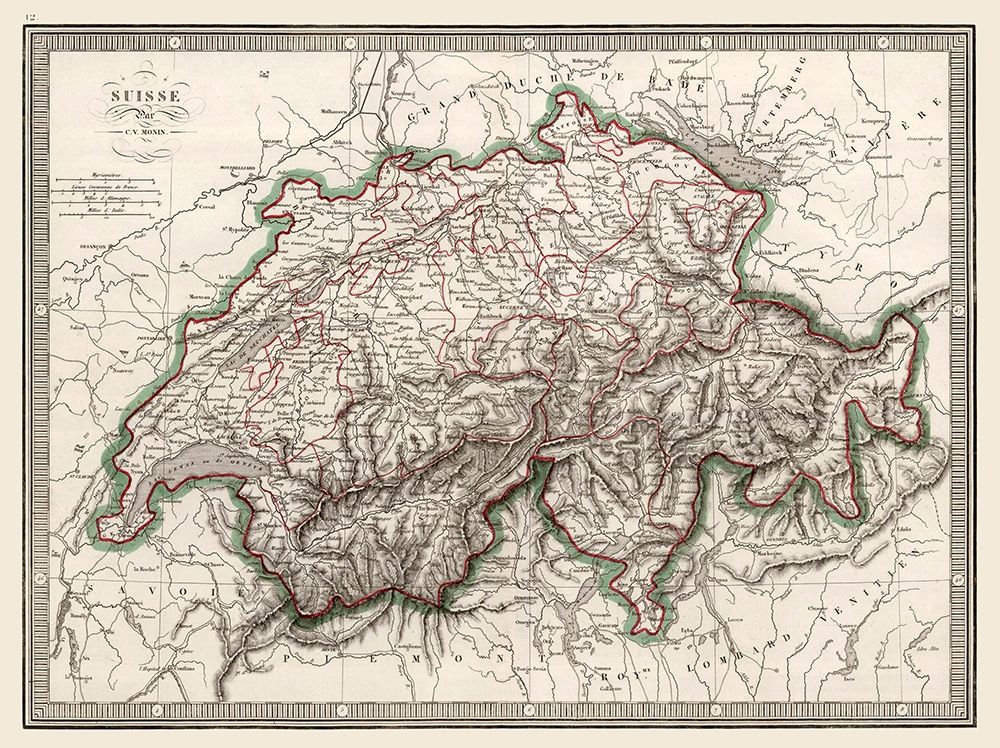 Switzerland - Monin 1839