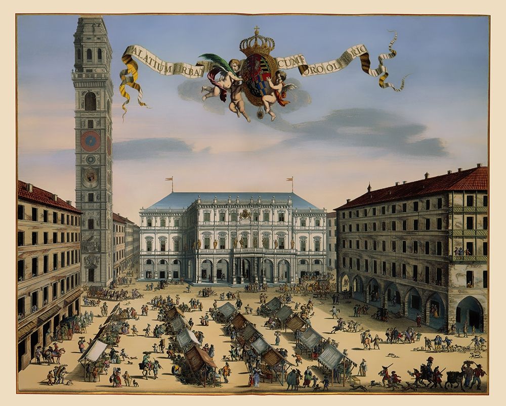 Turin Italy - Blaeu 1682
