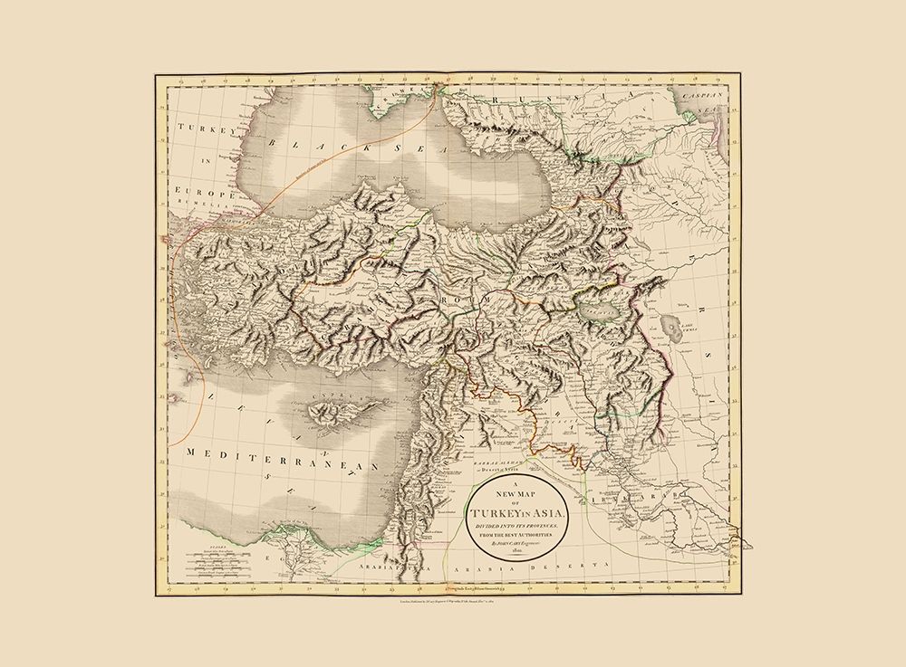 Asia Turkey - Cary 1801