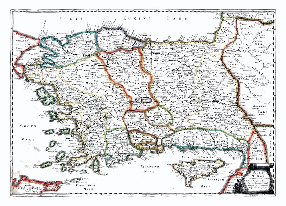 Turkey - Sanson 1641