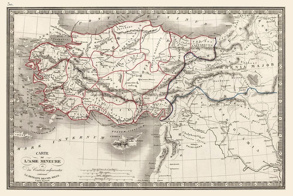 Asia Minor Turkey - Monin 1839