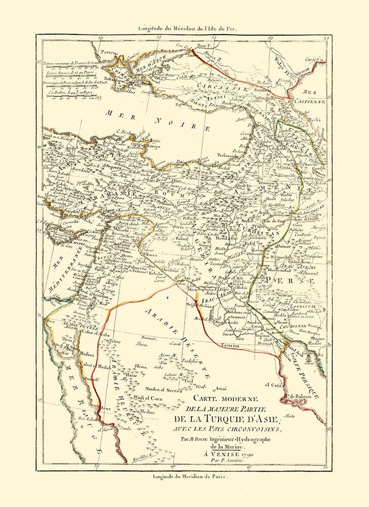 Turkey Asia - Santini 1794