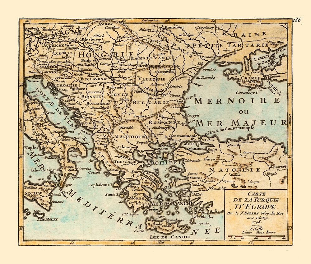Turkey in Europe - Robert 1748