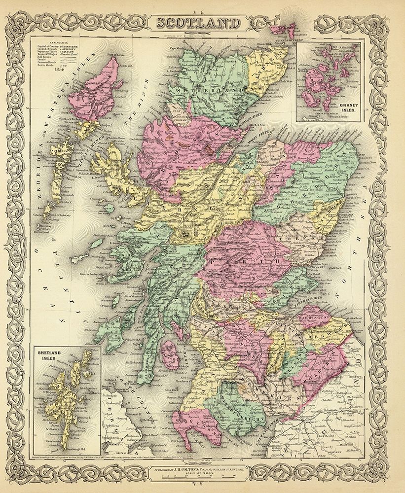 Scotland - Colton 1855