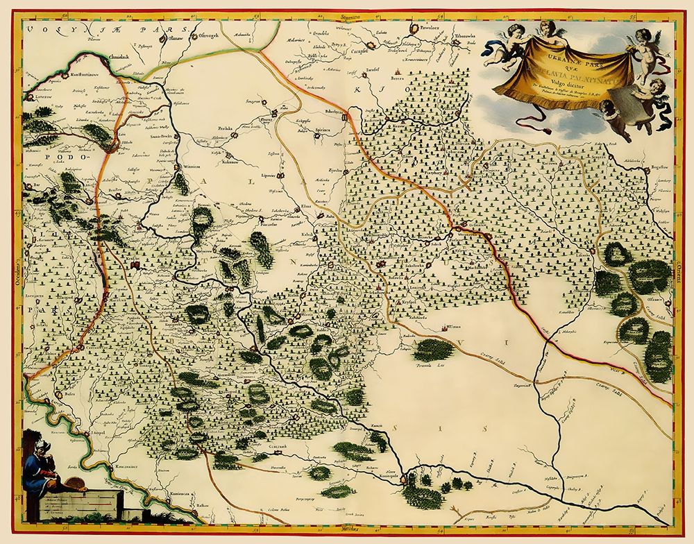 Ukraine - Blaeu 1662