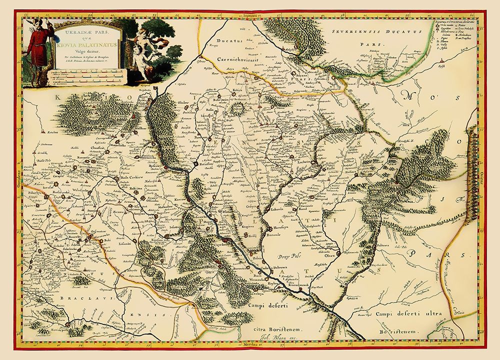 Ukraine - Blaeu 1662