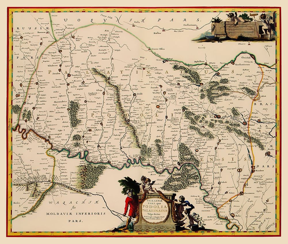 Ukraine - Blaeu 1662