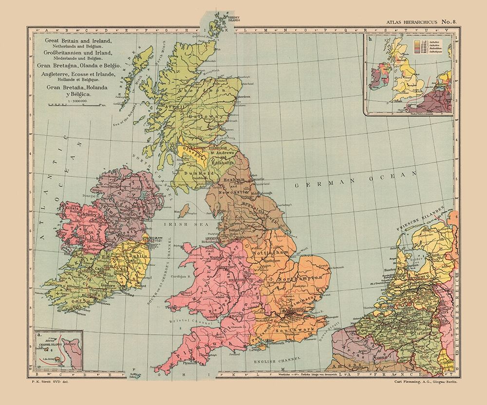 Great Britain Netherlands Belgium Ireland