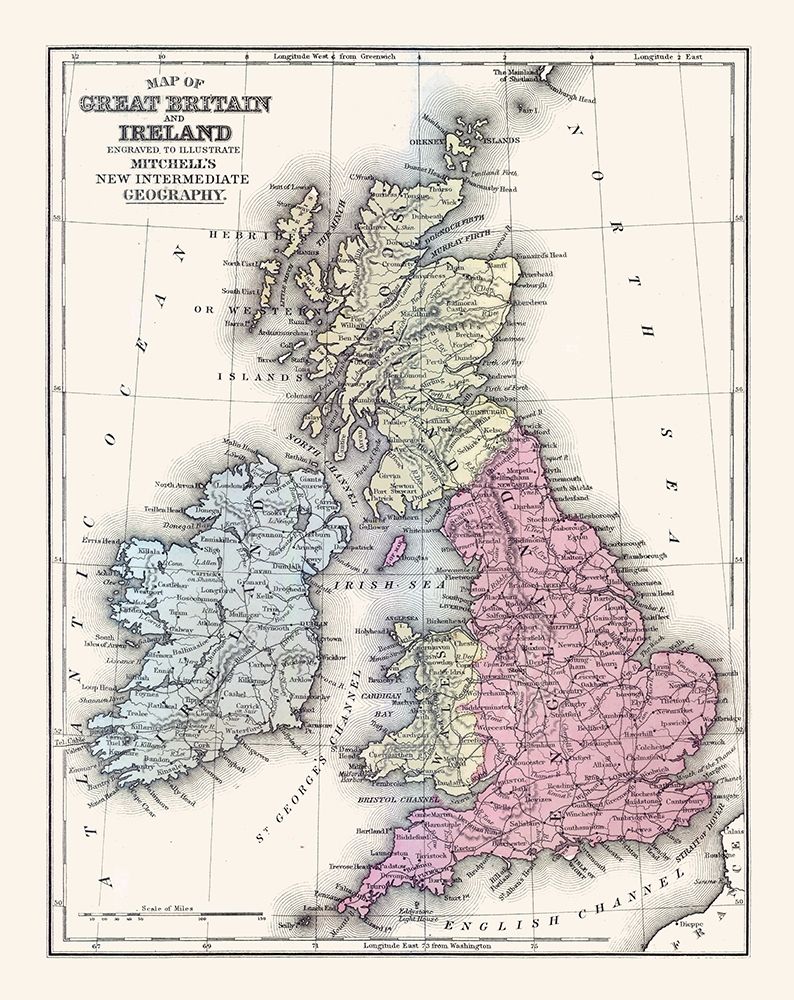 Great Britain Ireland - Mitchell 1877