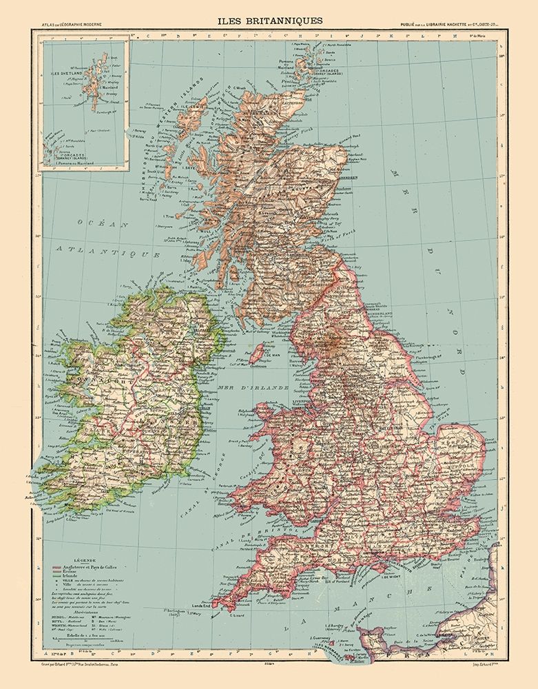 British Isles Great Britain Ireland - Schrader