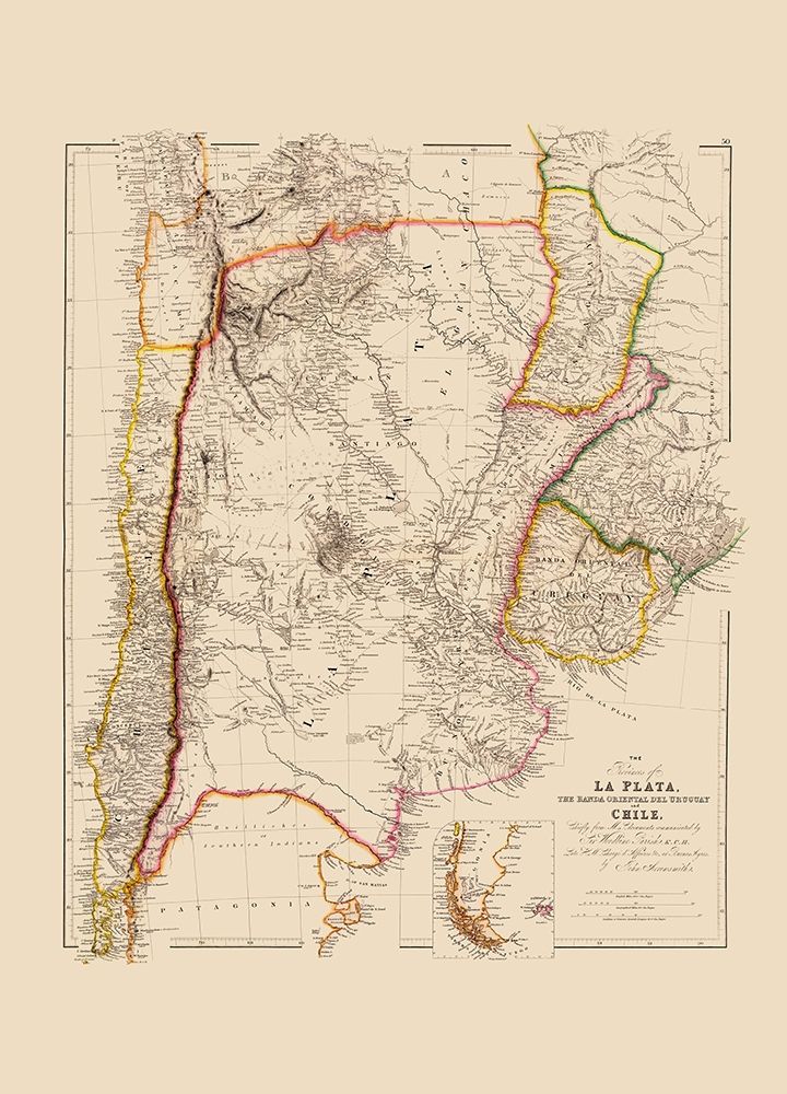 South America - Arrowsmith 1844