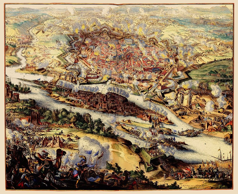 Vienna Austria Battle - Visscher 1683