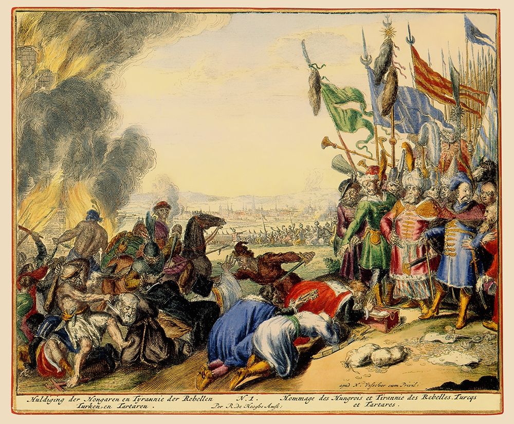 Vienna Austria Siege 2 - DeHooghe 1683