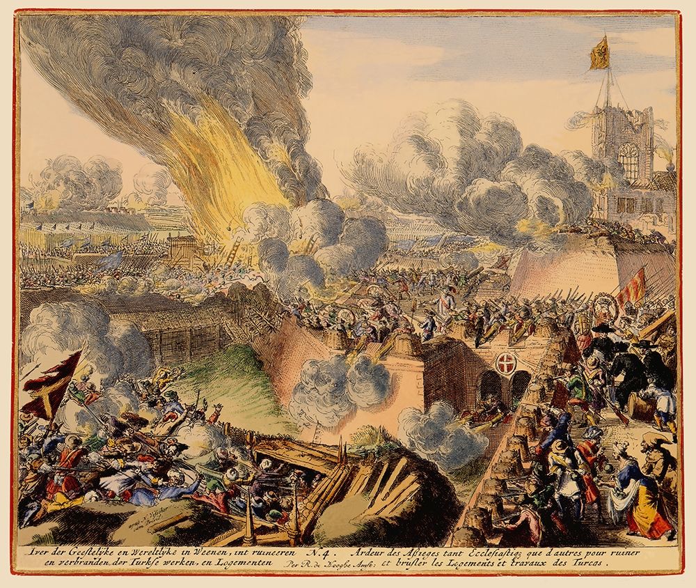 Vienna Austria Siege 5 - DeHooghe 1683