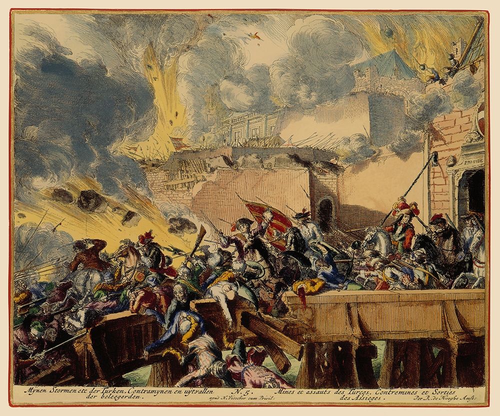 Vienna Austria Siege 6 - DeHooghe 1683