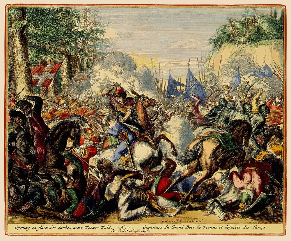 Vienna Austria Siege 7 - DeHooghe 1683