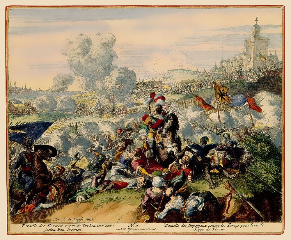 Vienna Austria Siege 9 - DeHooghe 1683