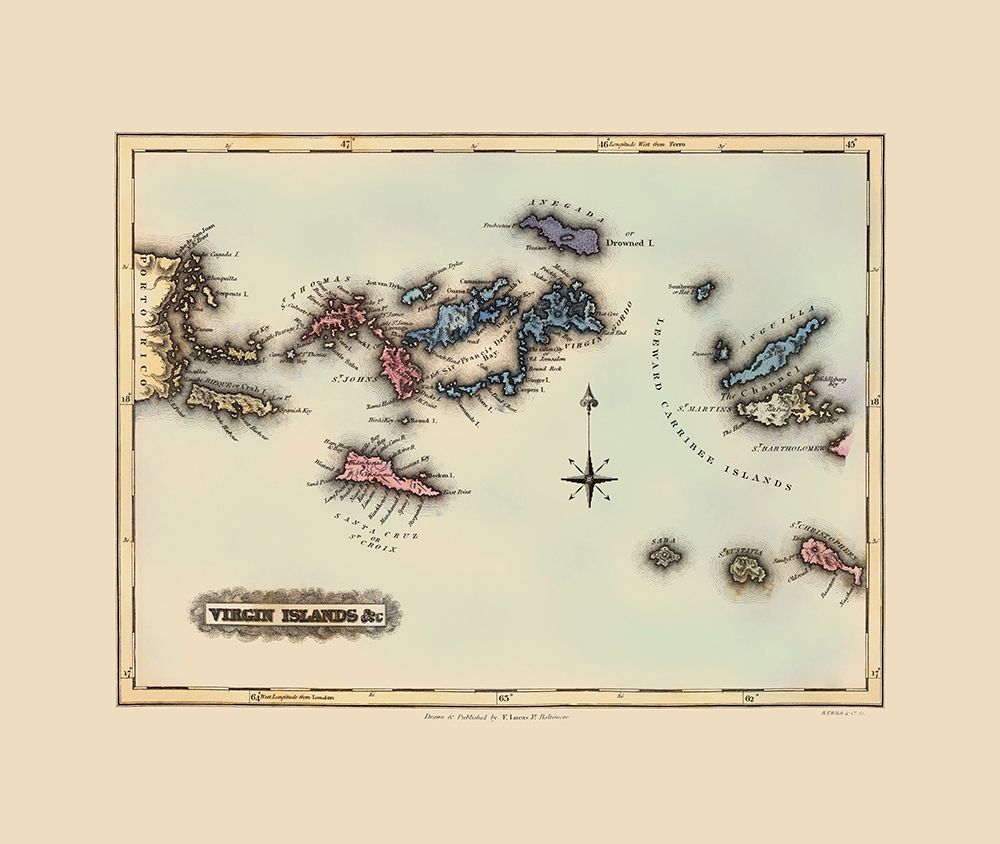 Virgin Islands - Lucas 1823