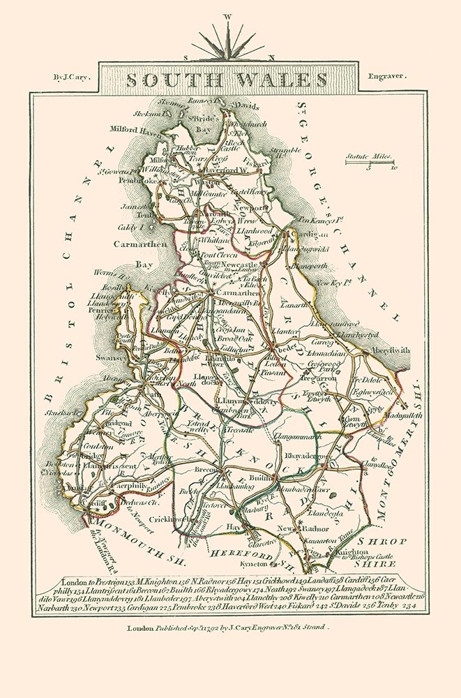 South Wales - Cary 1792