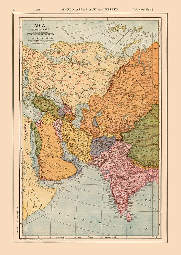 Western Asia - Reynold 1921