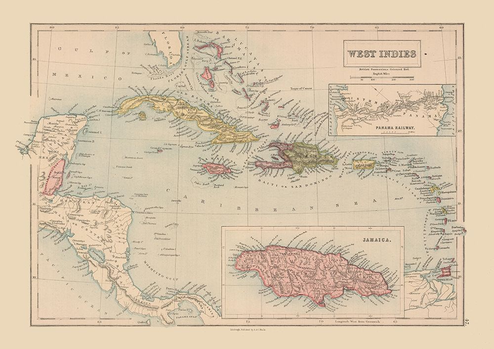 West Indies - Black 1867