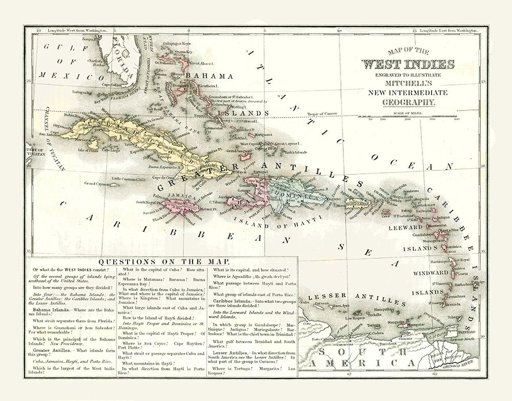 West Indies - Mitchell 1869