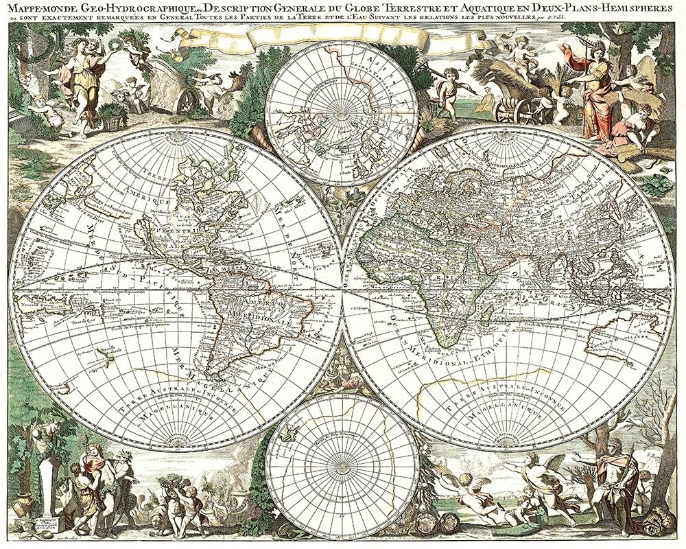 World - Valck 1695
