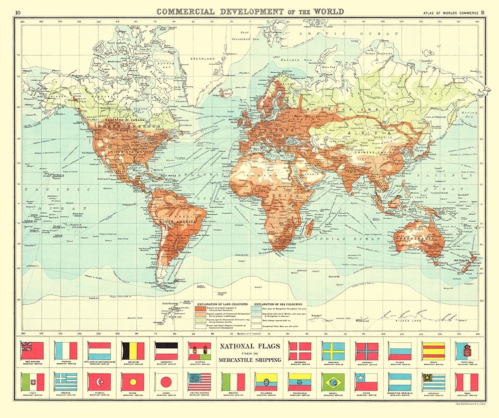World Commercial Development - Newnes 1907