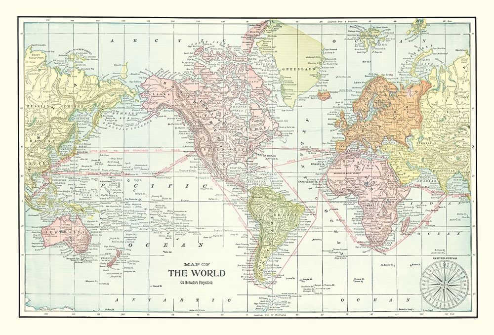 World - Cram 1898