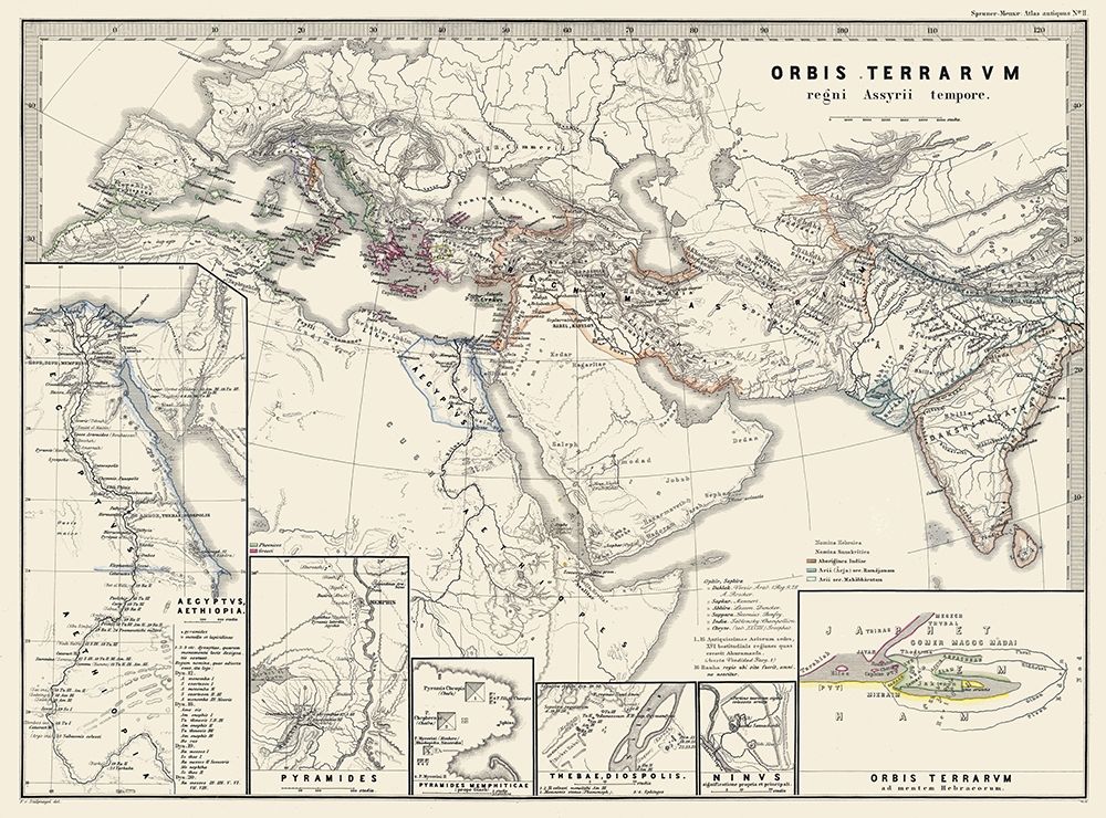 World - Spruner 1865