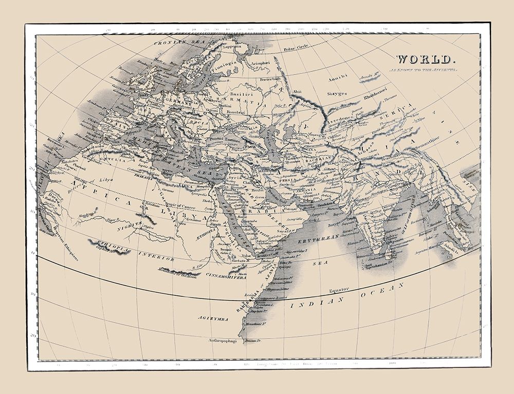 Ancient World - Oxford 1828
