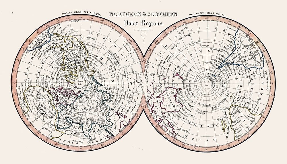 Northern Southern Polar Regions