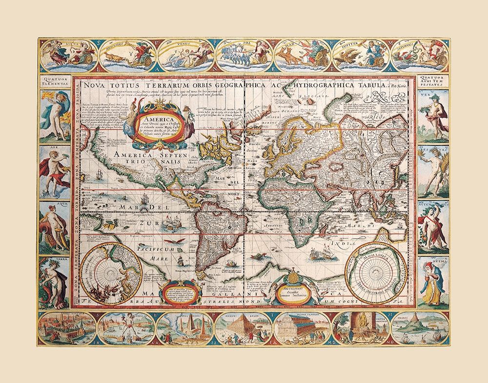 World - Blaeu
