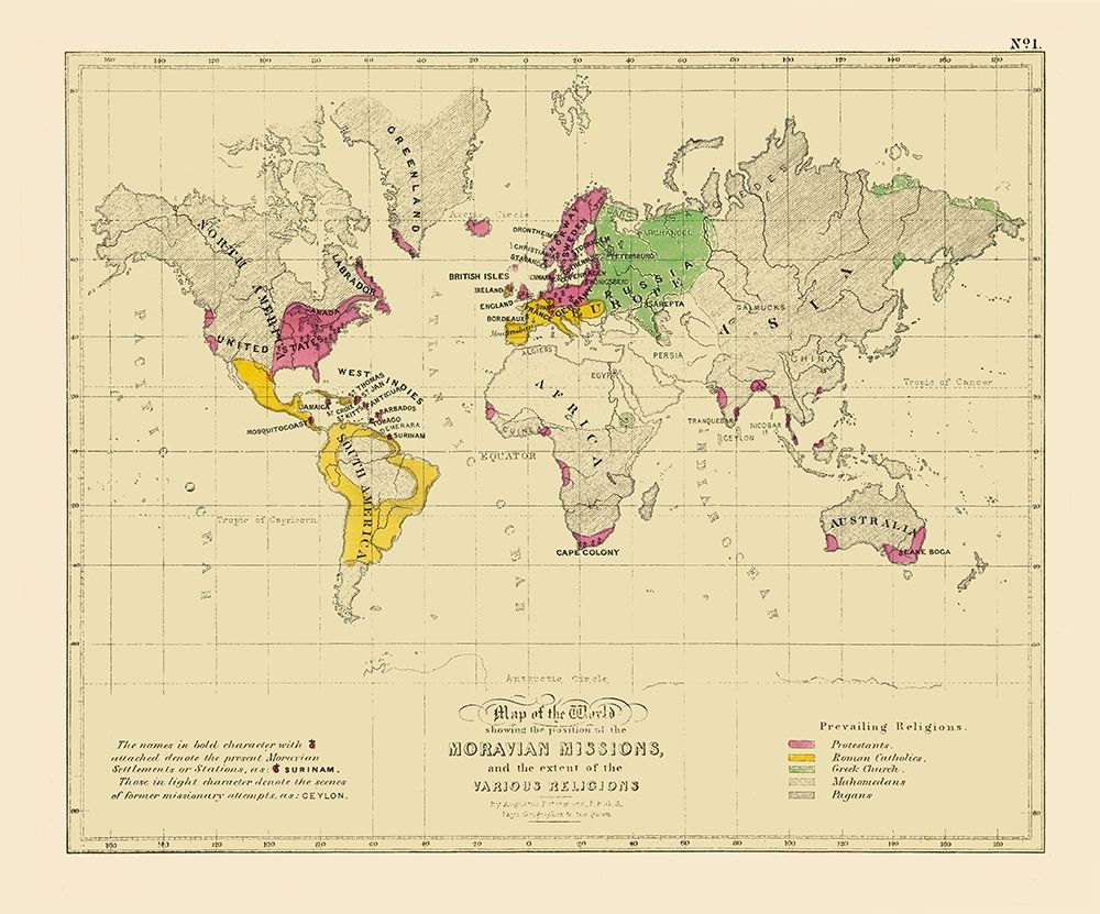Moravian Missions Various Religions