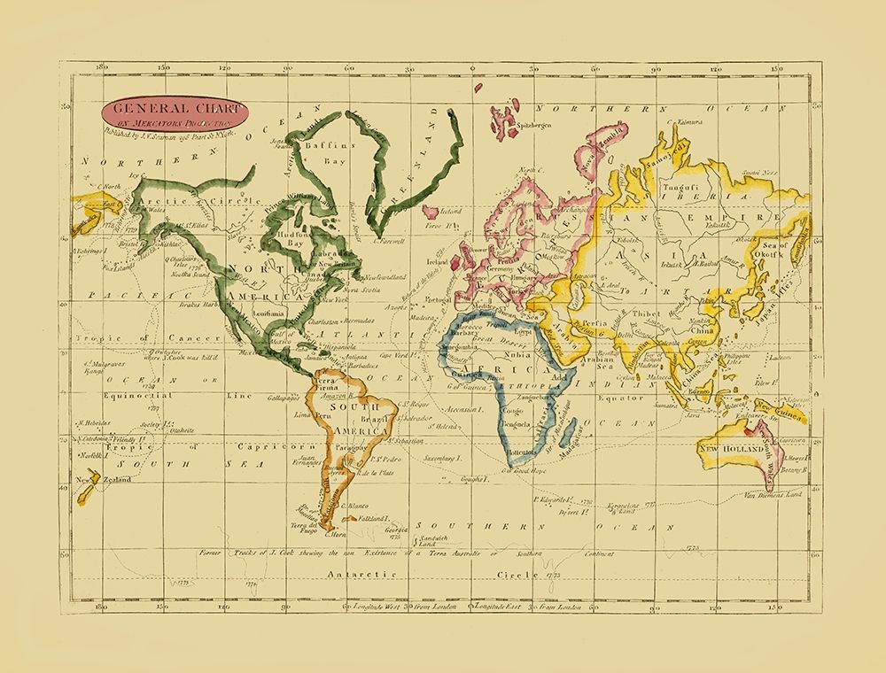 Mercator Projection - Seaman