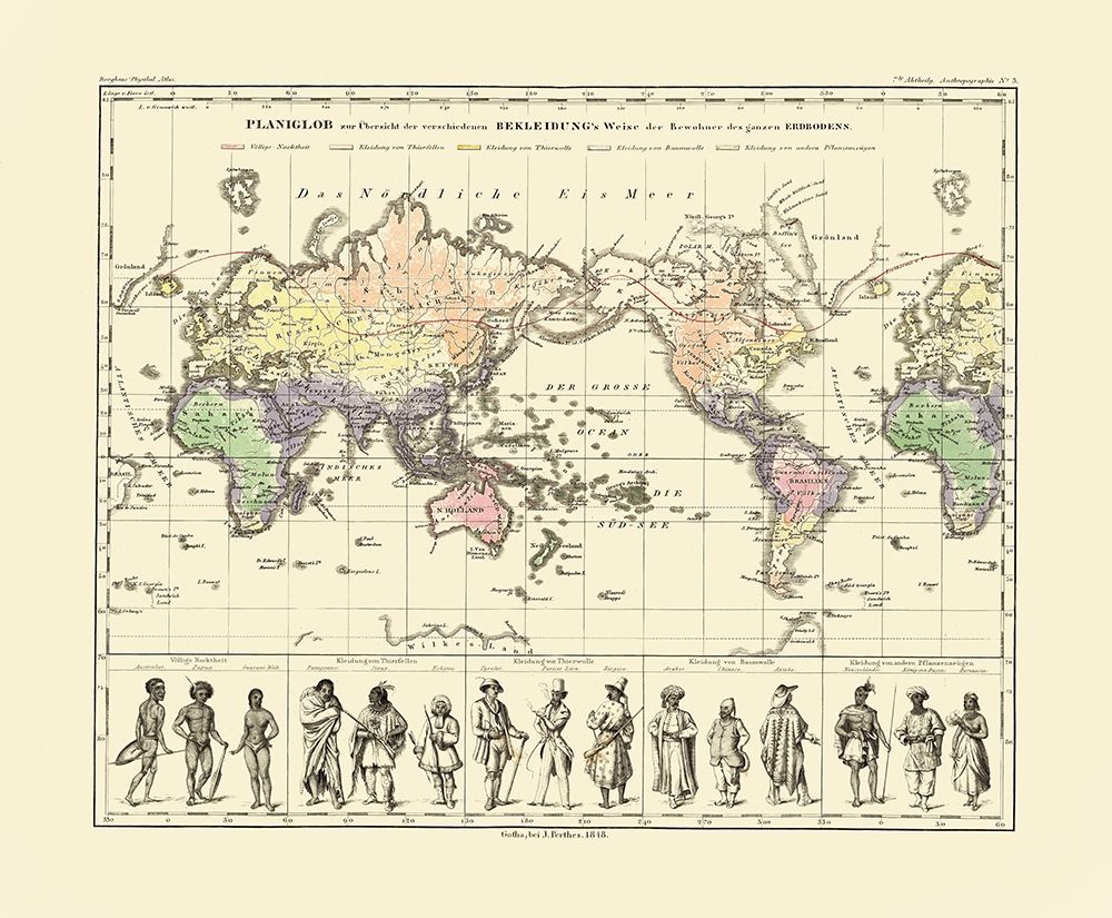 World People Clothing - Perthes 1848