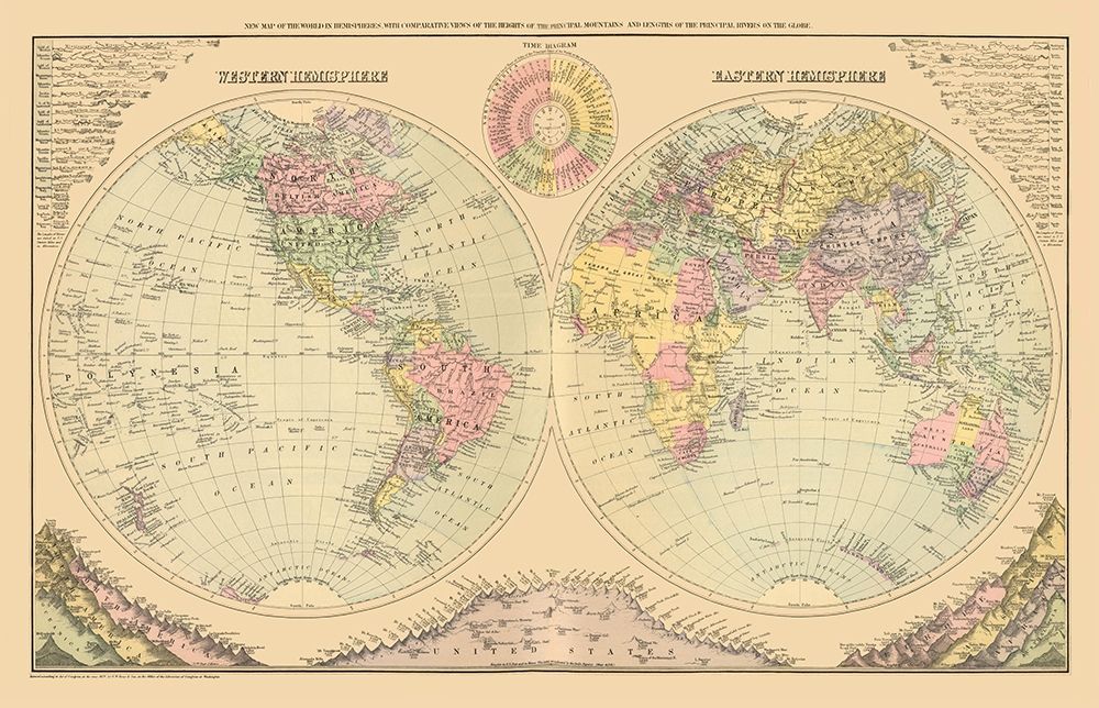 Western Eastern Hemisphere - 1829