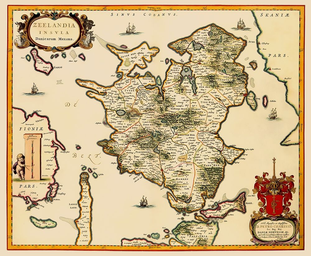 Denmark - Blaeu 1662
