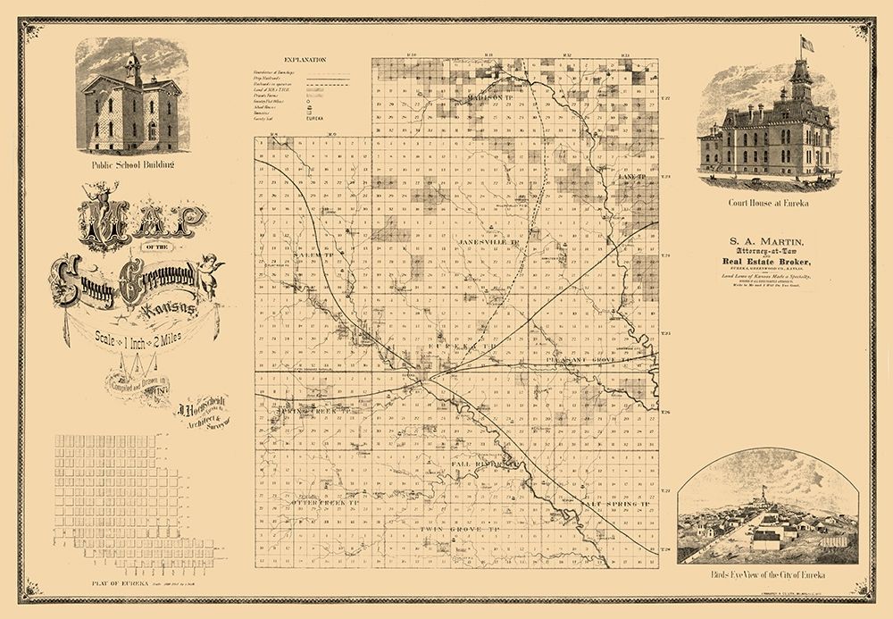 Greenwood County Kansas - Hoenscheidt 1877