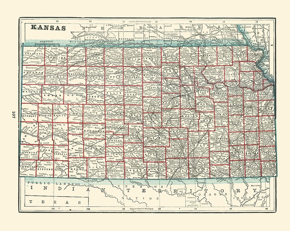 Kansas - Rathbun 1893